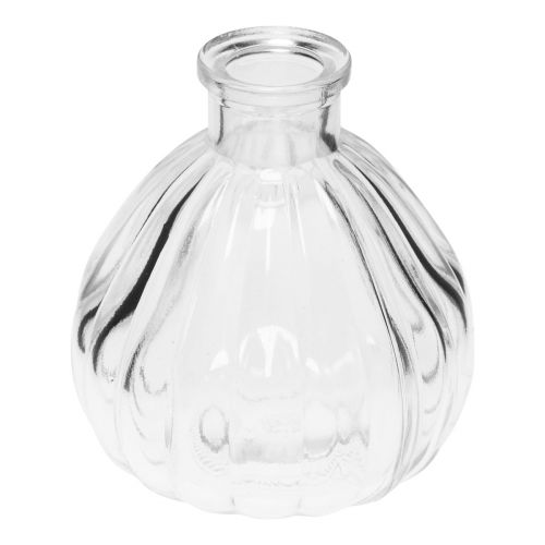 Floristik24 Glasvaser minivaser glas løgklare 8,5x9,5cm 6 stk