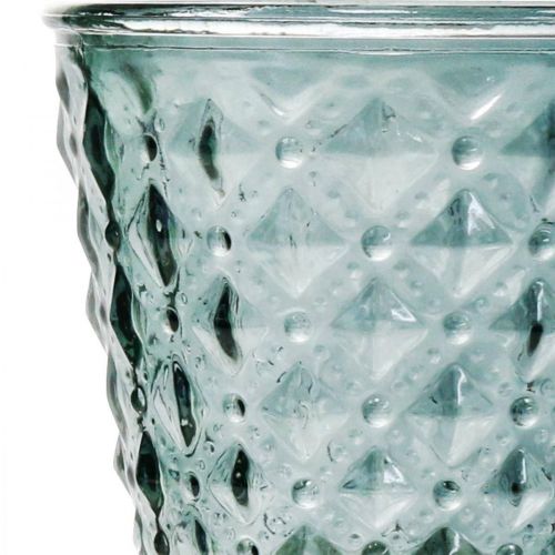 Floristik24 Trofæglas med fod, glaslanterne Ø11cm H15,5cm
