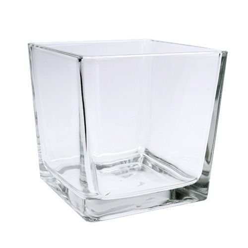 Glasterninger klare 12cm x 12cm x 12cm 6stk