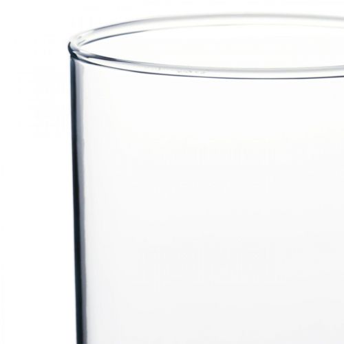 Artikel Glasvase klar cylindrisk Ø12cm H20cm