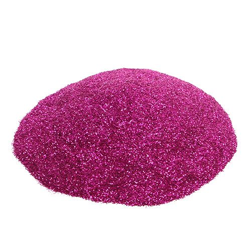 Floristik24 Glitter dekoration lyserød 115g