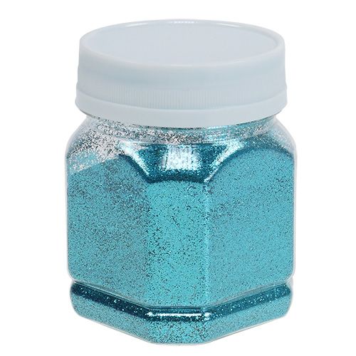 Floristik24 Glitter dekoration turkis 115g