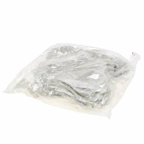 Floristik24 Juletræspynt englevinger glitter hvid 16cm 12stk