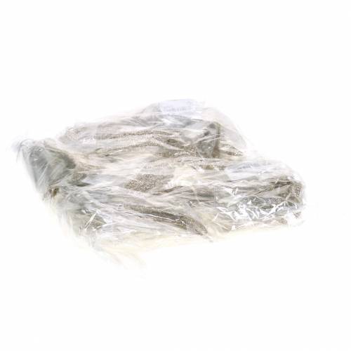 Floristik24 Juletræspynt englevinger glitter champagne 16cm 12stk