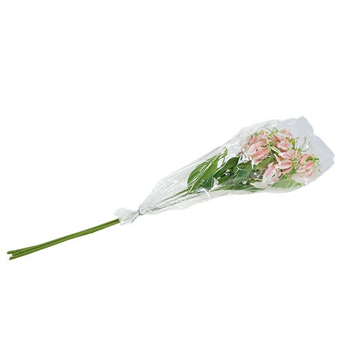 Floristik24 Gloriosa pink-hvid kunstig 84cm 3stk