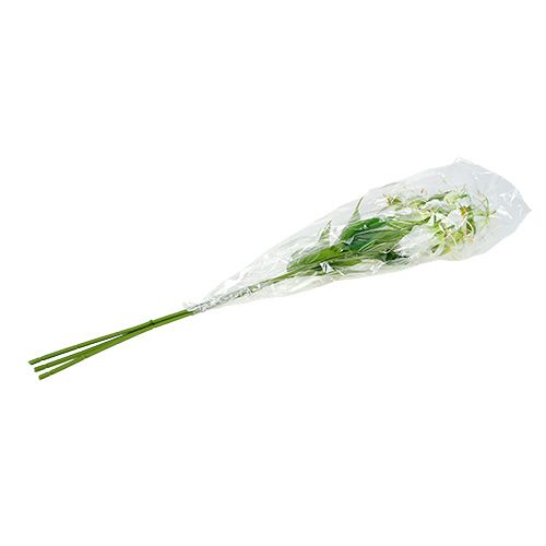 Floristik24 Gloriosa hvid kunstig 84 cm 3stk
