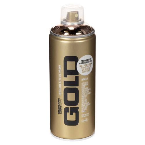 Spraymaling med kobberkromeffekt til kreative projekter Montana-dåser 400 ml