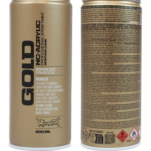 Artikel Malingsspray æblegrøn spraymaling akrylmaling Montana Gold 400ml