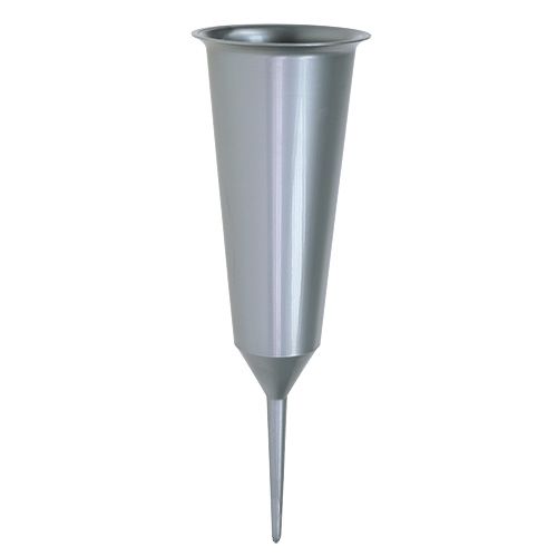 Gravvase sølv 33cm