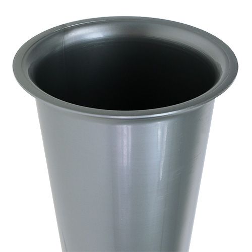 Gravvase sølv 33cm