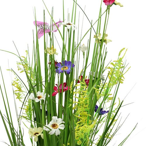 Artikel Græsbundt med blomster 73cm