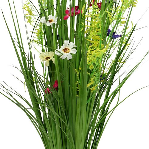 Floristik24 Græsbundt med blomster 73cm