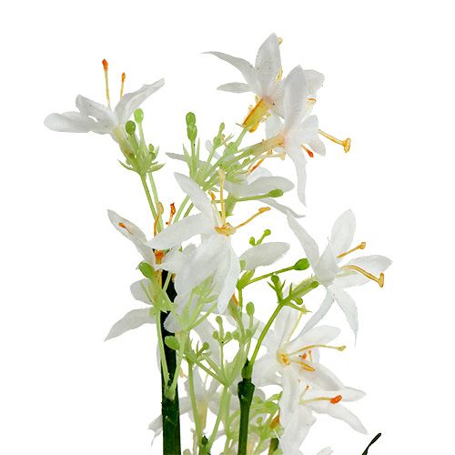Artikel Græsbusk med blomster grøn, hvid 3stk