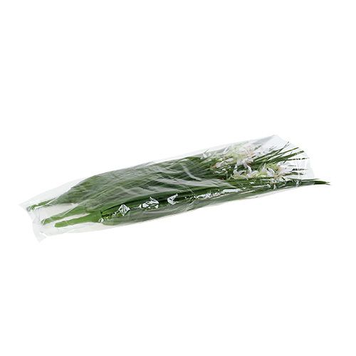 Artikel Græsbusk med blomster grønne, hvide 3 stk
