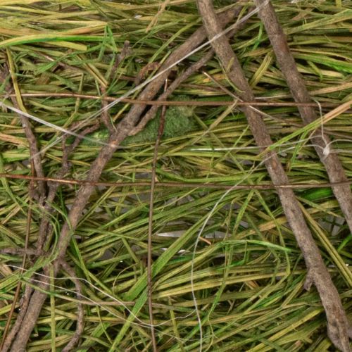 Artikel Påskekurv, naturligt design, håndkurv til festlig boligdekoration, 25 cm