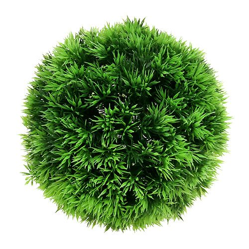 Græskugle dekorativ kugle grønne kunstplanter rund Ø18cm 1 stk