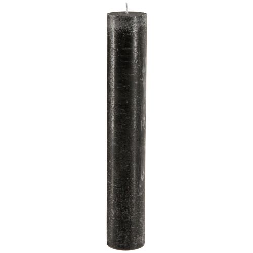 Artikel Store lys Sorte pindelys 50mm x 300mm 4 stk