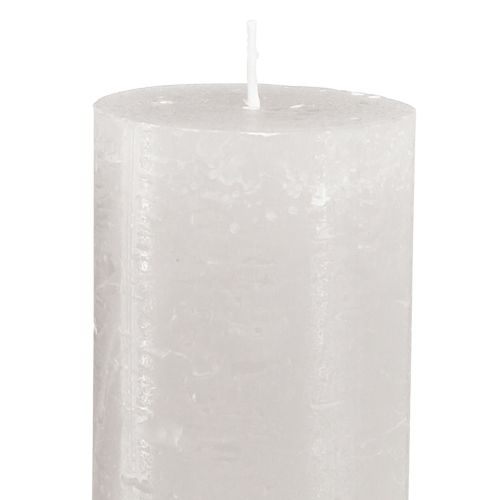 Artikel Store pindelys lysegrå ensfarvet 50x300mm 4 stk