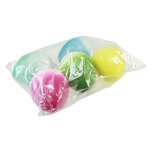 Floristik24 Store påskeæg hængende plastæg pastelfarver 15cm 5 stk