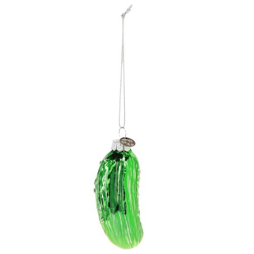 Artikel Agurk som juletræsdekoration Glas Juleagurk 8cm 3stk