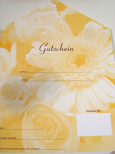 Floristik24 Bilag motiv gerbera &amp; roser (25 stk.)