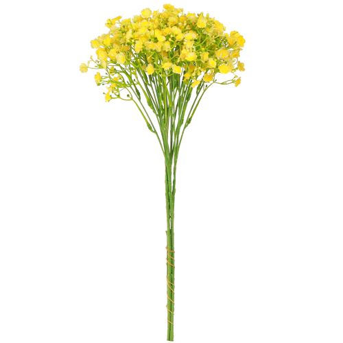 Artikel Gypsophila paniculate gips urt gule blomster L46cm 4 stk