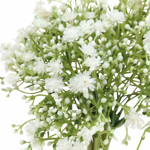 Artikel Gypsophila kunstig gypsophila i bundt hvid H28cm 6stk