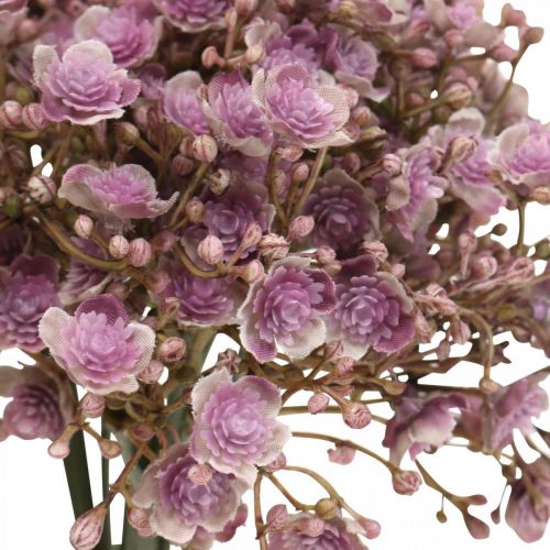 Floristik24 Gypsophila kunstviolet efterårsdekoration 29,5cm 18stk