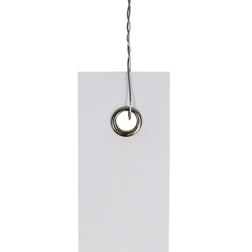 Artikel Hængeetiketter hvid 20mm x 140mm 250stk