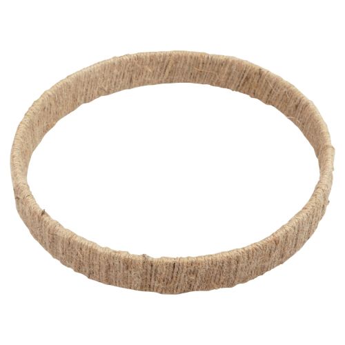 Hængende dekoration vægdekoration Boho stil dekoration jute bånd Ø30cm
