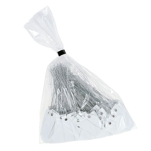 Artikel Hængeetiketter hvid 18mm x 60mm 250 stk