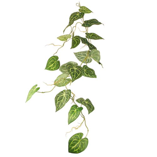 Artikel Hængende plante kunstig efeu kunstig plante grøn 115cm