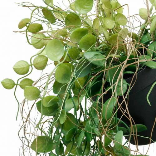 Artikel Hængende plante i potte Kunstig grøn plante Hængende kurv
