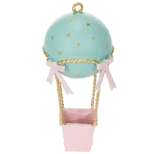 Artikel Ballondekoration, varmluftballon som en original gaveidé eller blikfang derhjemme, 19 cm