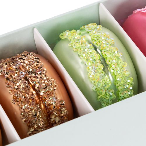 Juletræspynt macaron vedhæng 6
