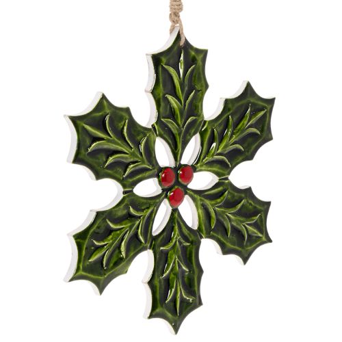 Kristtorn-julepynt, juledekoration til ophængning, 26 cm købe | Floristik24.dk