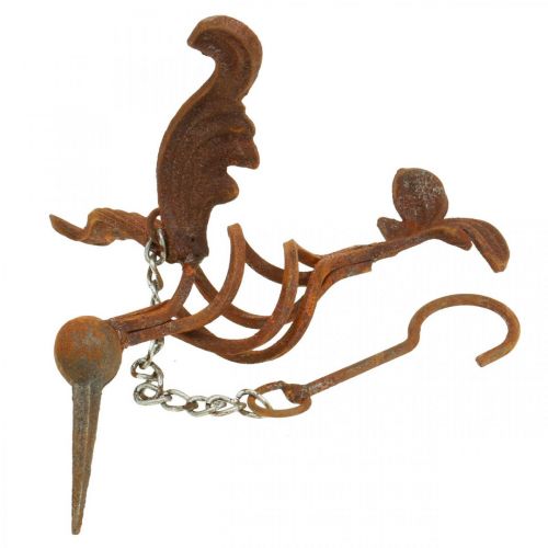 Floristik24 Hummingbird havedekoration patina metal fugl til ophæng 24×19cm