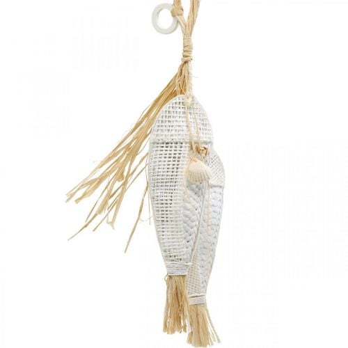 Fisk at hænge, maritim, dekorationsbøjler med fisk, tropiske festdekorationer