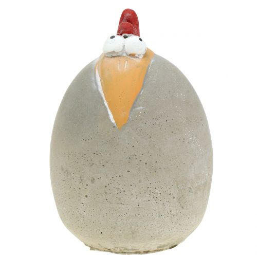 Floristik24 Dekorativ figur pik beton 12 cm 3stk