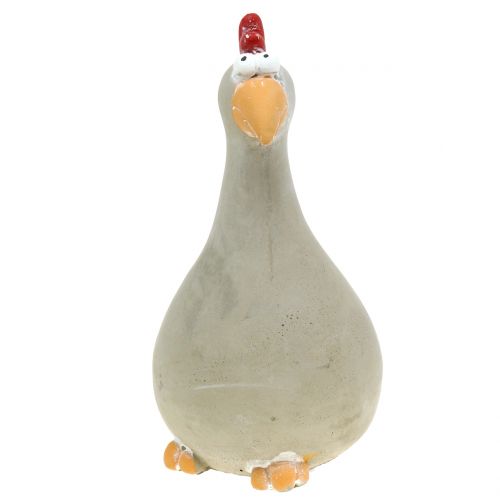 Floristik24 Dekorativ figur Hahn beton H20,5cm