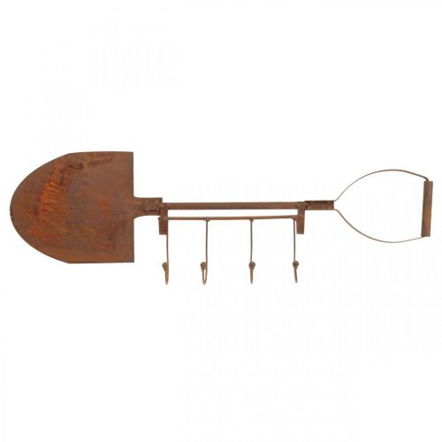 Artikel Krogliste patina dekorationsskovl havedekoration 4 kroge 62cm
