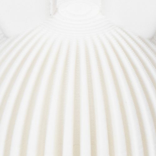 Artikel Dekorativ kaninfigur med foldet look til moderne indretning, stue eller kontor, 13 cm, 3 stk.