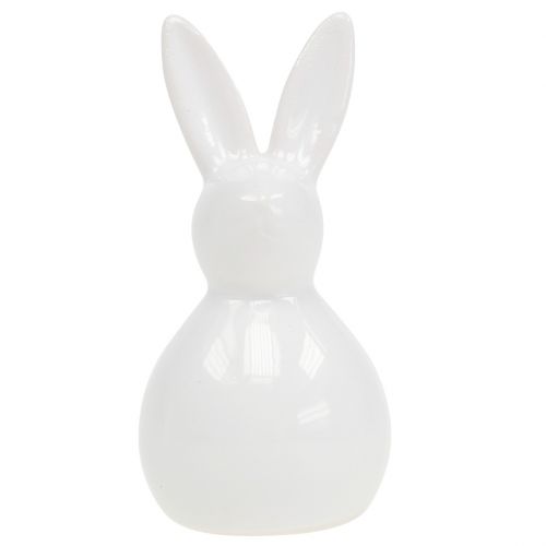 Bunny keramisk hvid 7,5 cm 6stk | Floristik24.dk
