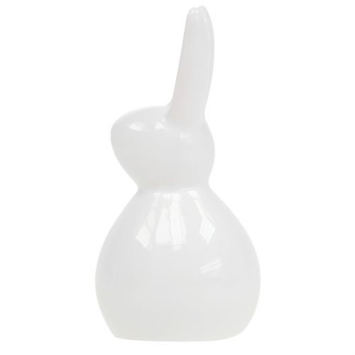 Bunny keramisk hvid 7,5 cm 6stk | Floristik24.dk