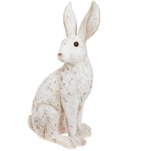 Floristik24 Bunny Sitting Påskehare Påskepynt Shabby Chic 16×13×35cm