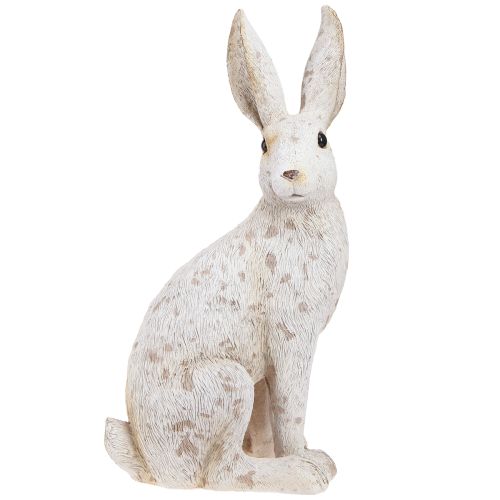 Floristik24 Bunny Sitting Påskehare Påskepynt Shabby Chic 16×13×35cm