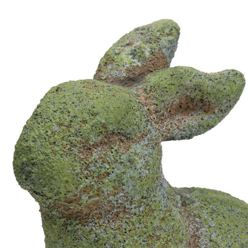 Floristik24 Havefigur kanin moset 20 cm x 13 cm H25cm