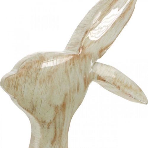 Artikel Dekorationsfigur, kanin, foråret dekoration, påske, træ dekoration 30,5 cm
