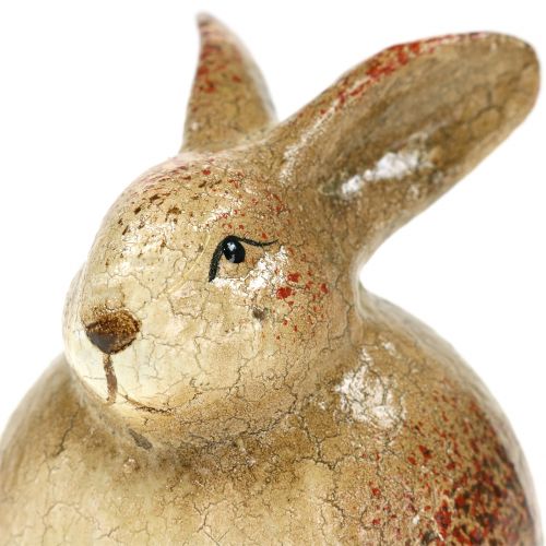 Floristik24 Dekorativ kaninbrun keramik 5cm x 7cm