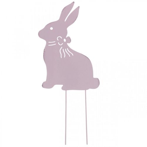 Artikel Havestag metal kanin seng stak lilla 17×28,5cm